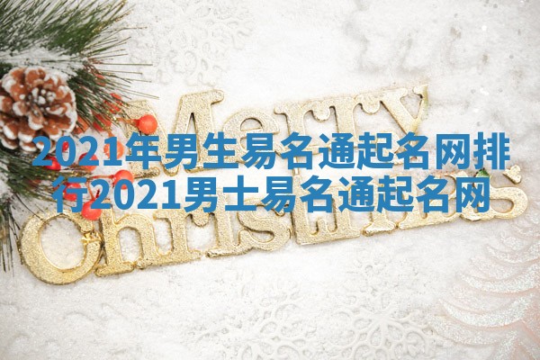 2021年男生易名通起名网排行 2021男士易名通起名网