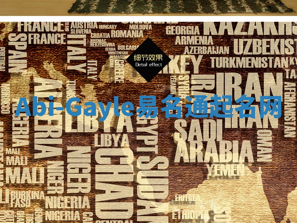 Abi-Gayle易名通起名网