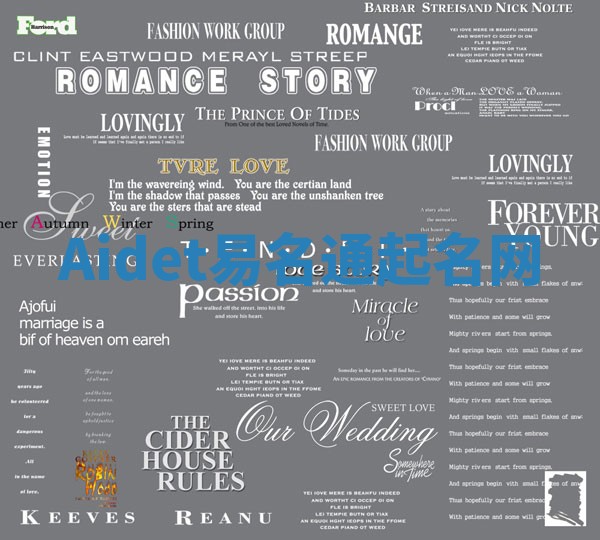 Aidet易名通起名网