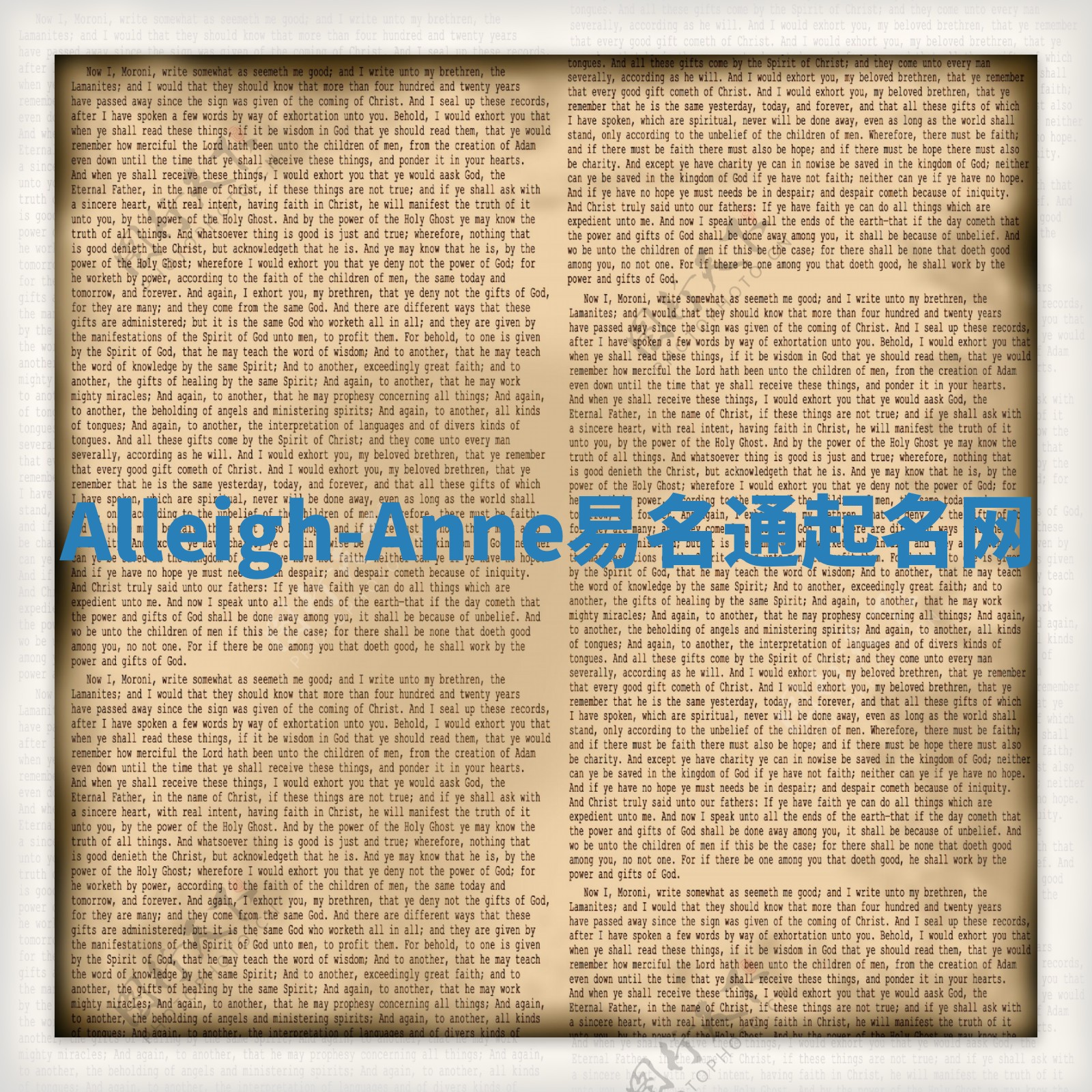 Alleigh-Anne易名通起名网 Alleigh-Anne易名通起名网
