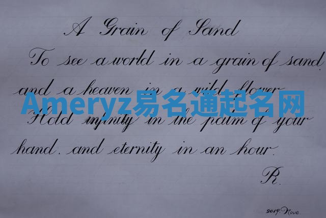 Ameryz易名通起名网