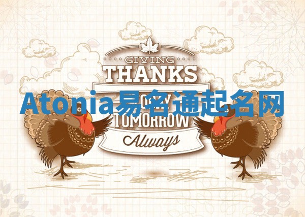 Atonia易名通起名网 Atonia易名通起名网