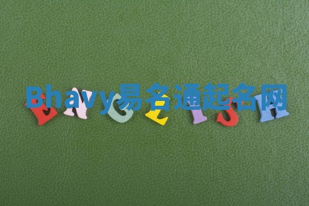 Bhavy易名通起名网