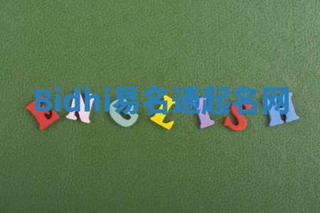 Bidhi易名通起名网