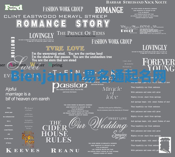 Bienjamin易名通起名网