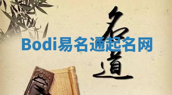 Bodi易名通起名网 Bodi易名通起名网