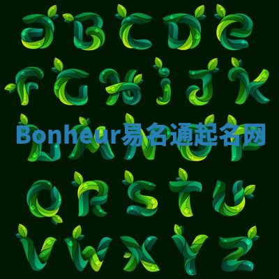 Bonheur易名通起名网 Bonheur易名通起名网