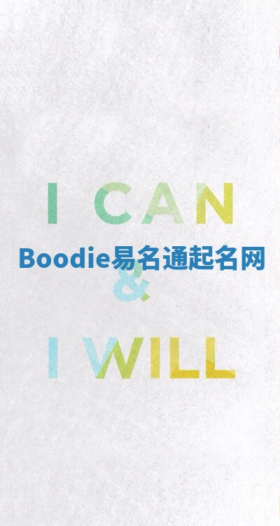Boodie易名通起名网