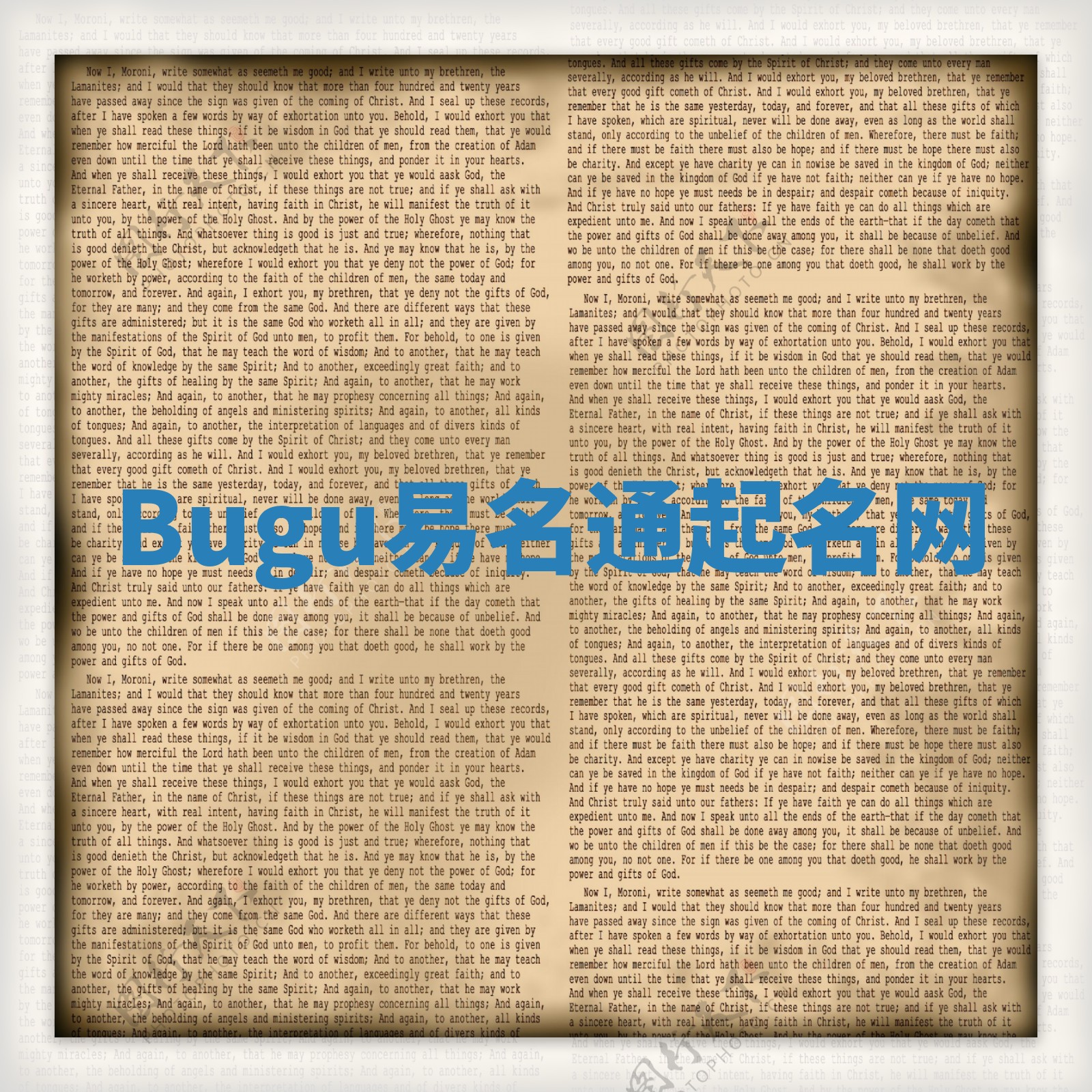 Bugu易名通起名网