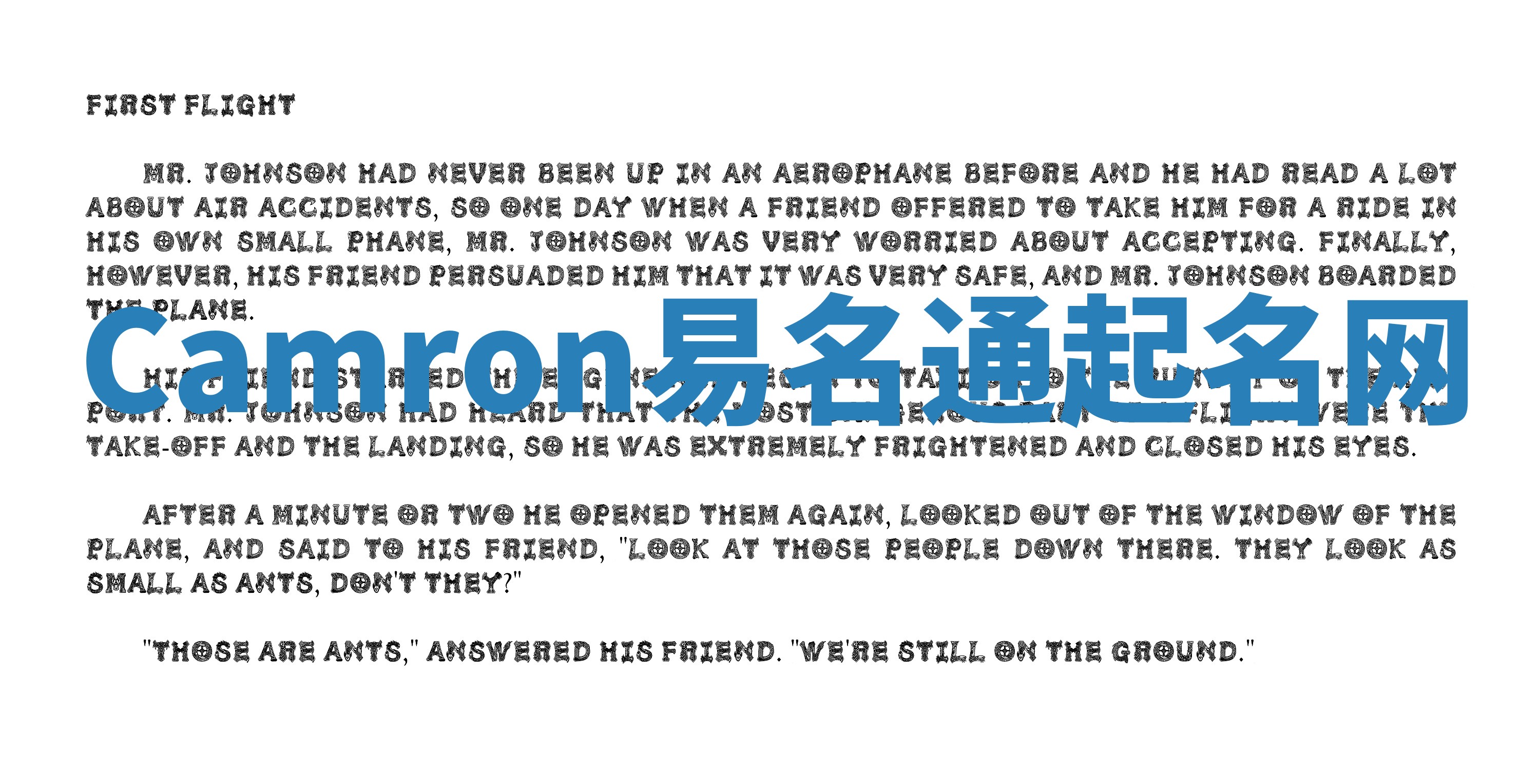 Camron易名通起名网