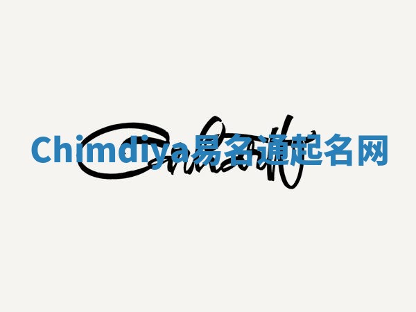 Chimdiya易名通起名网 Chimdiya易名通起名网
