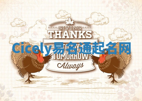 Cicely易名通起名网