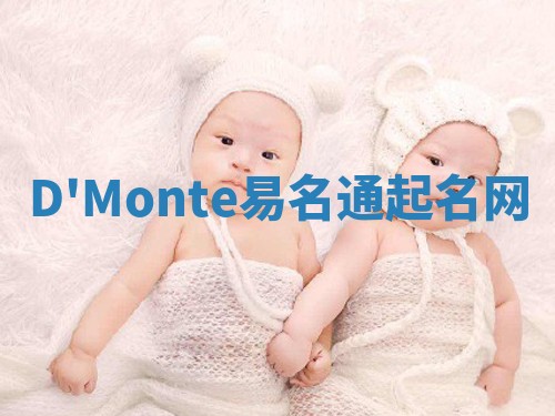 D'Monte易名通起名网
