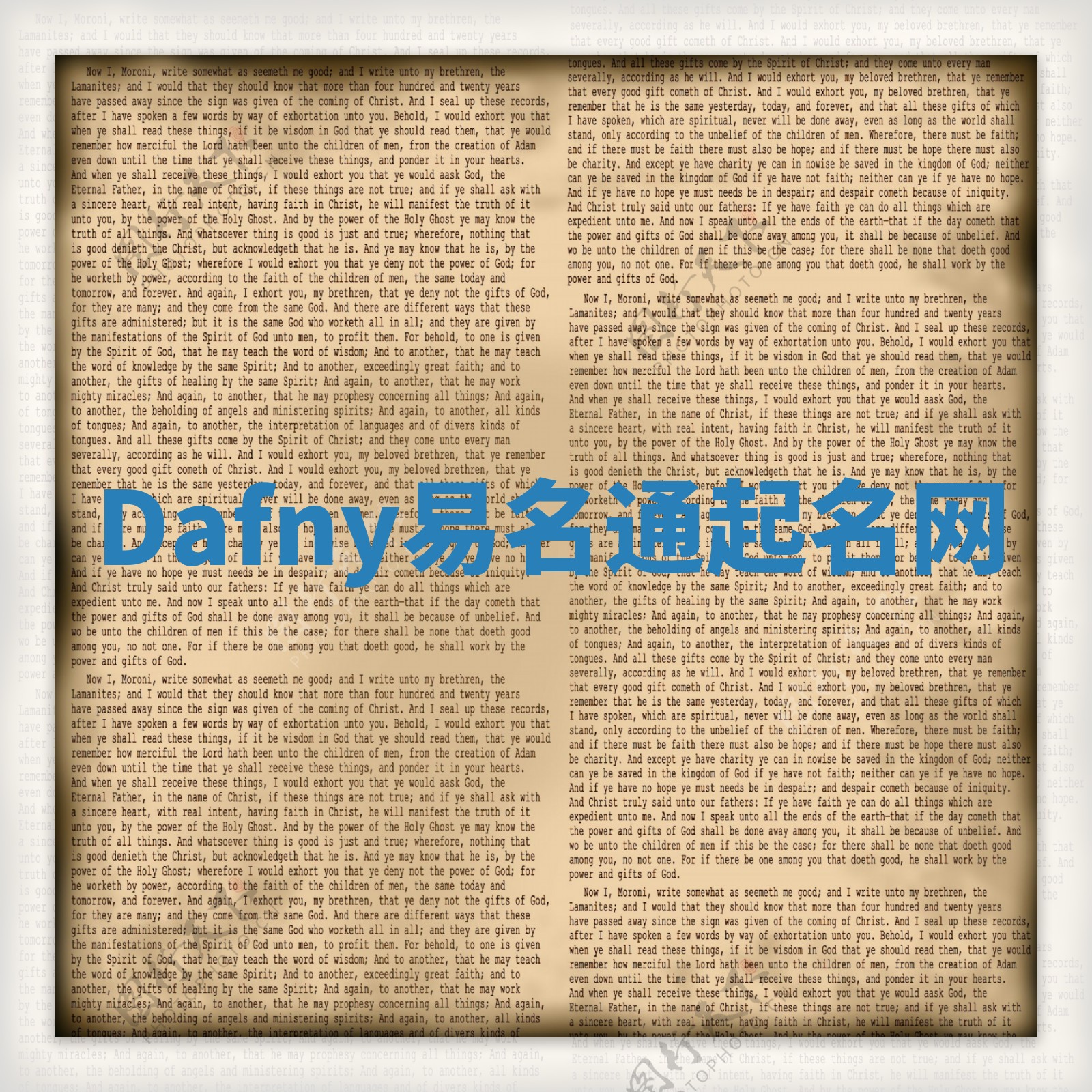 Dafny易名通起名网
