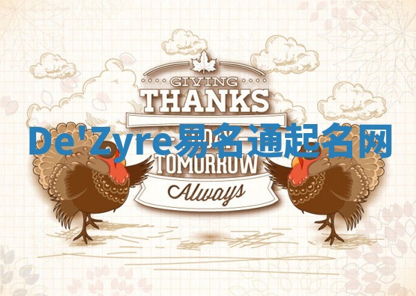 De'Zyre易名通起名网