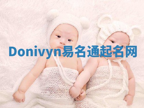 Donivyn易名通起名网