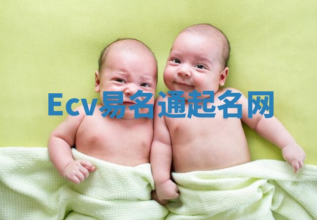 Ecv易名通起名网