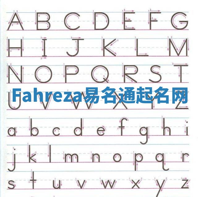 Fahreza易名通起名网 Fahreza易名通起名网