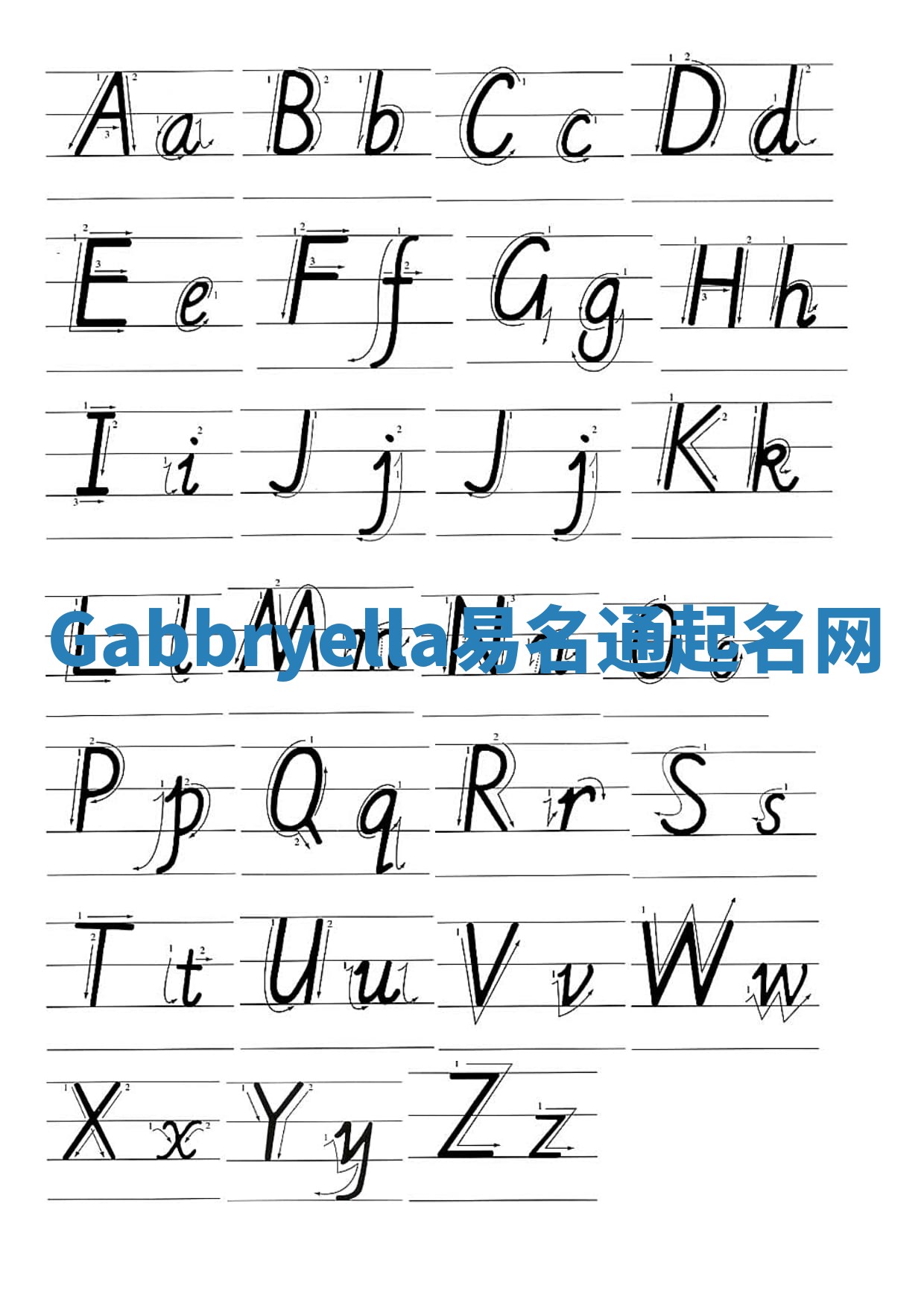 Gabbryella易名通起名网 Gabbryella易名通起名网