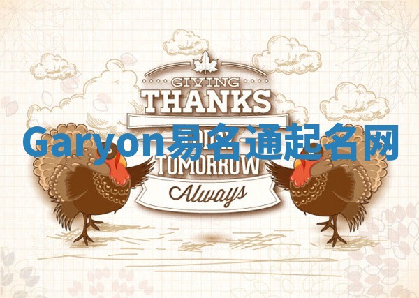 Garyon易名通起名网
