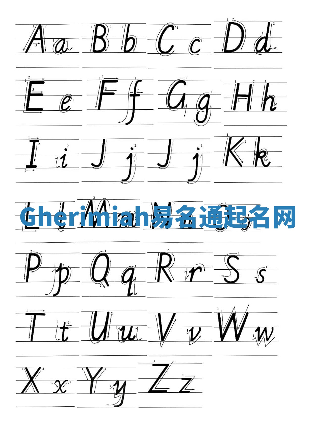 Gherimiah易名通起名网 Gherimiah易名通起名网