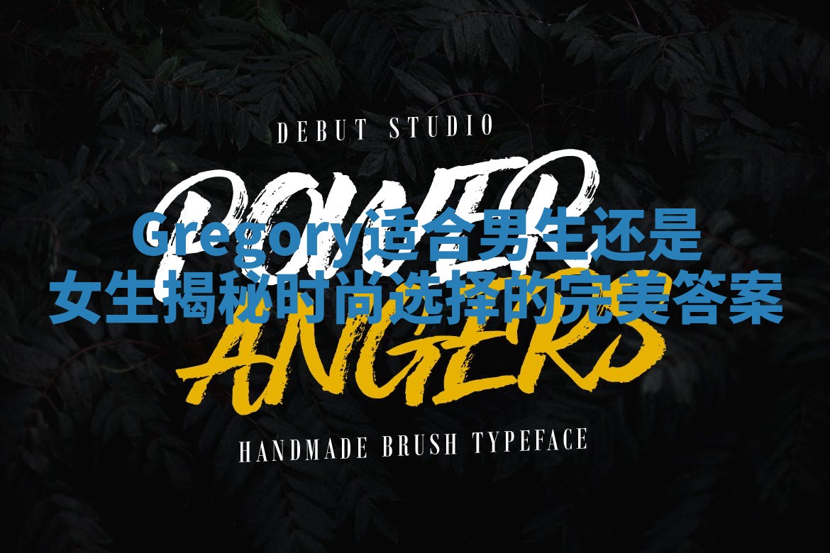 Gregory适合男生还是女生揭秘时尚选择的完美答案