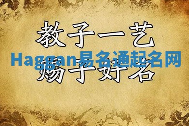 Haggan易名通起名网
