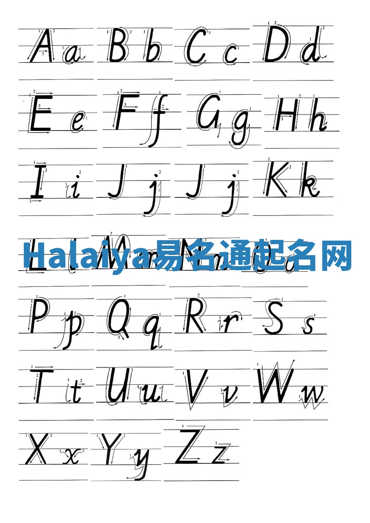 Halaiya易名通起名网