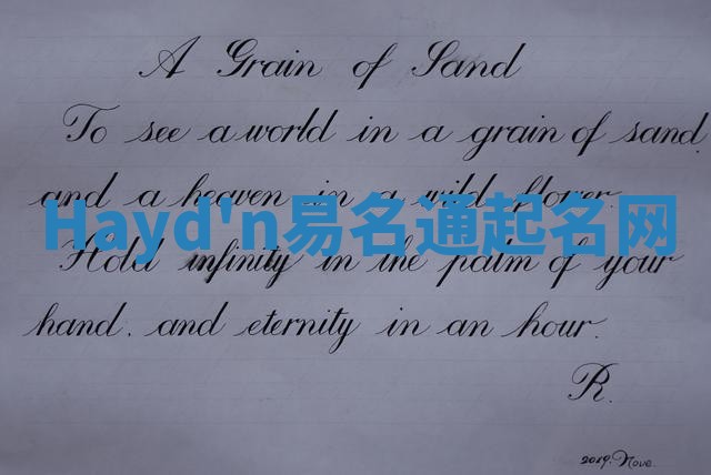 Hayd'n易名通起名网