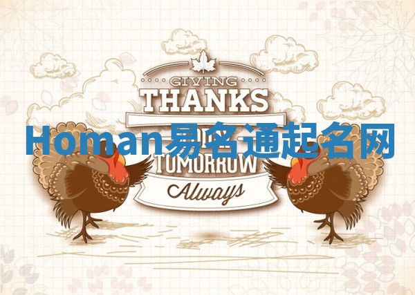 Homan易名通起名网