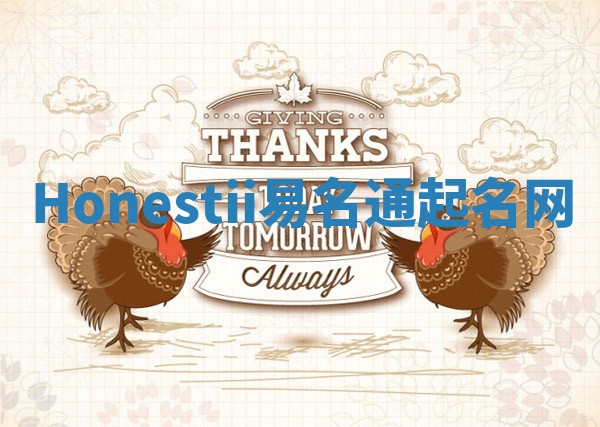 Honestii易名通起名网