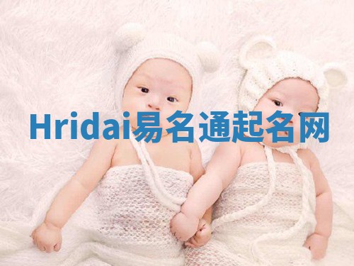 Hridai易名通起名网