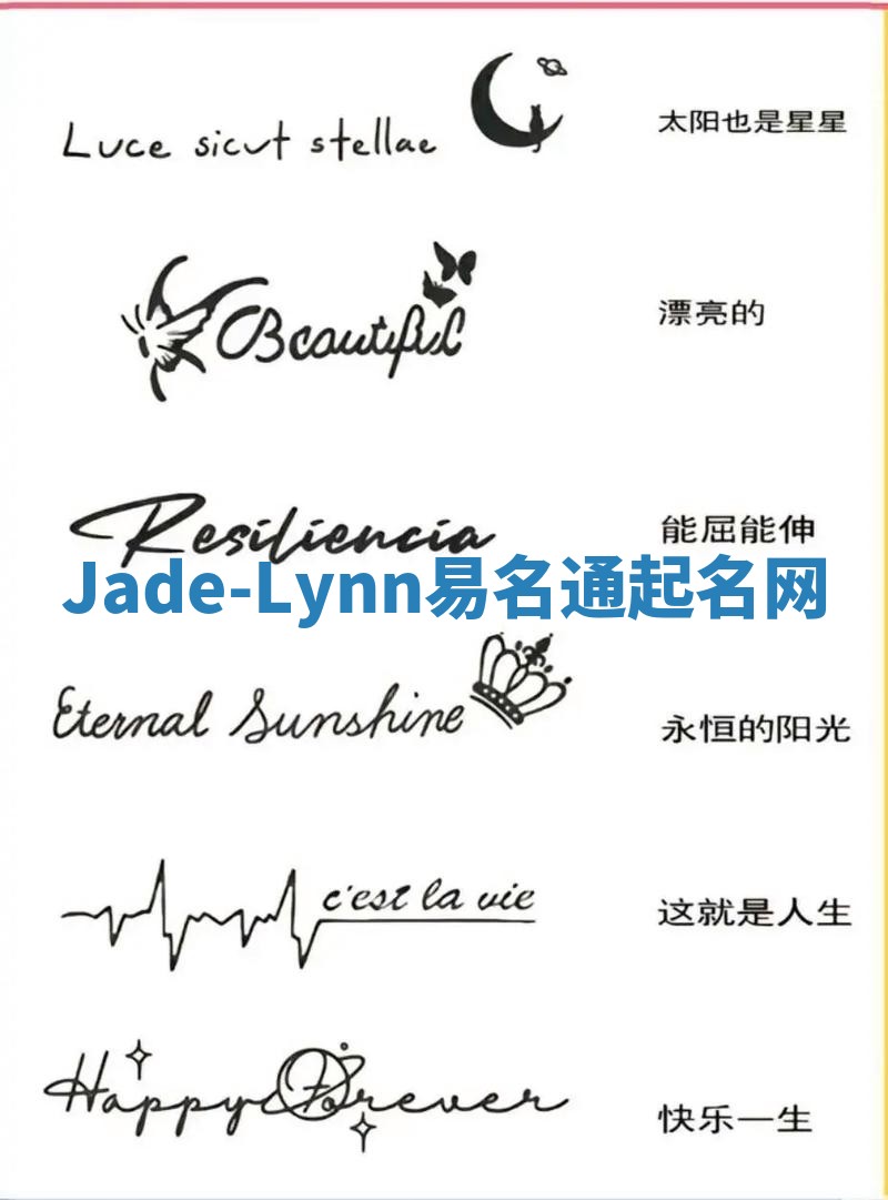Jade-Lynn易名通起名网