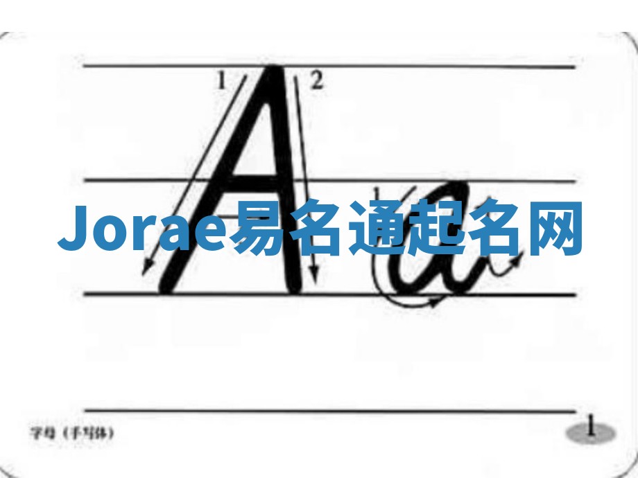Jorae易名通起名网 Jorae易名通起名网