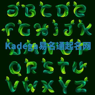 Kadega易名通起名网