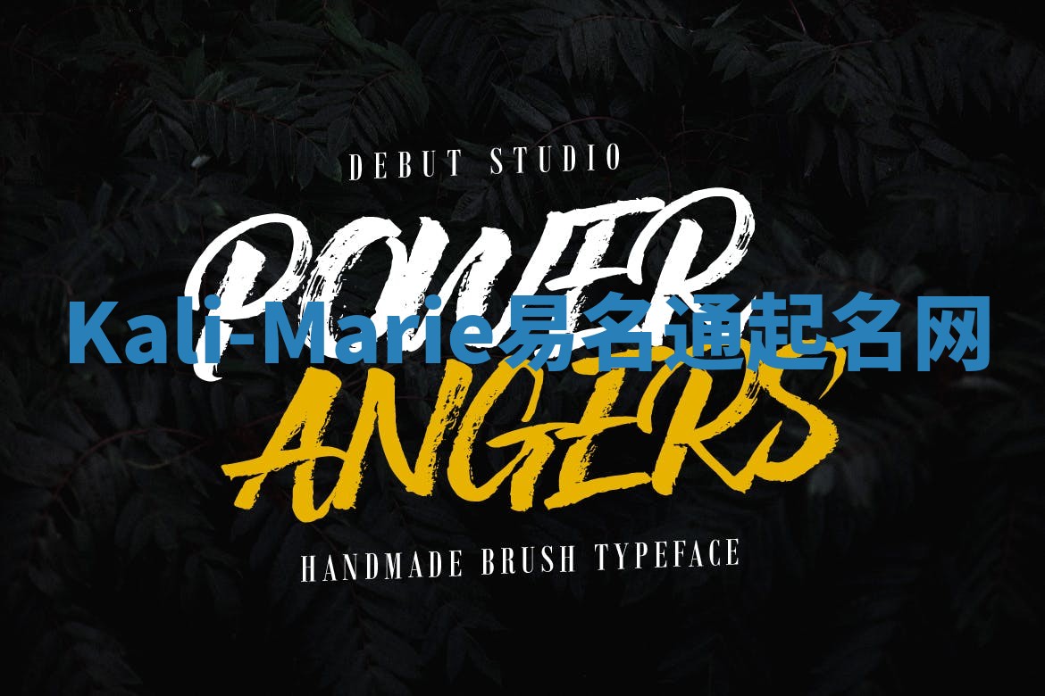 Kali-Marie易名通起名网