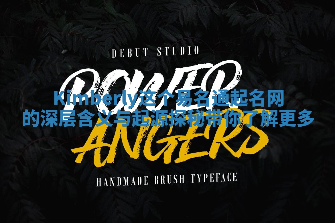 Kimberly这个易名通起名网的深层含义与起源探秘带你了解更多 Kimberly这个易名通起名网的深层含义与起源探秘带你了解更多