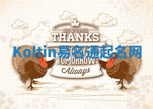 Koltin易名通起名网