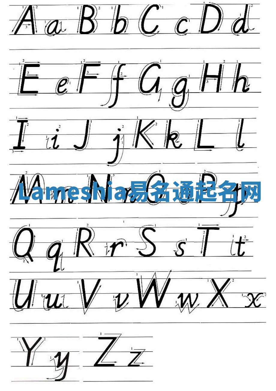 Lameshia易名通起名网