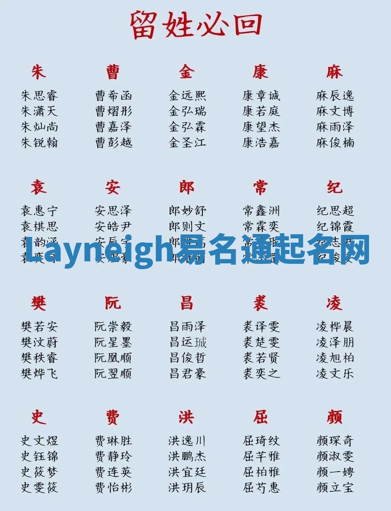 Layneigh易名通起名网