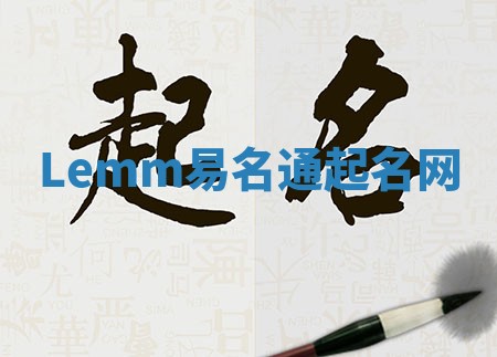 Lemm易名通起名网