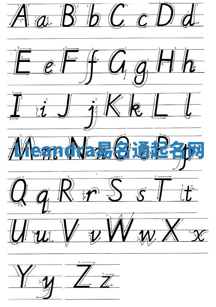 Lieandra易名通起名网