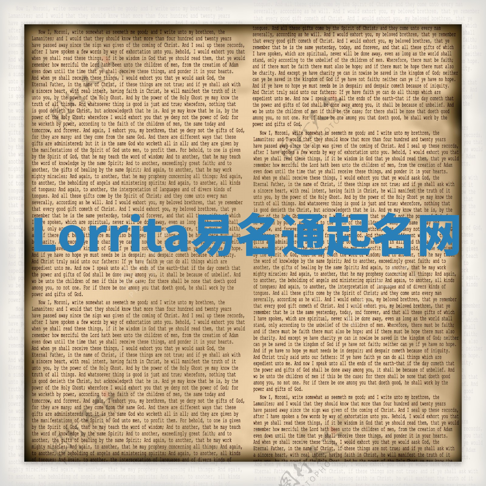 Lorrita易名通起名网 Lorrita易名通起名网