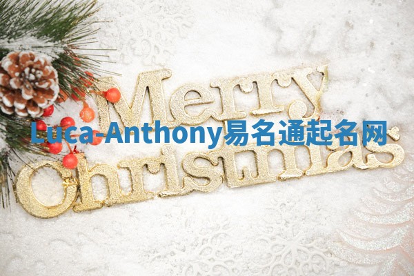 Luca-Anthony易名通起名网