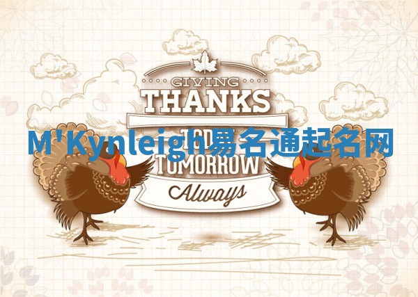 M'Kynleigh易名通起名网