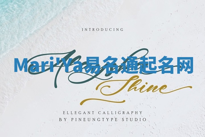Mari'Ya易名通起名网
