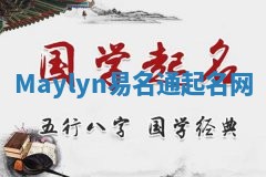 Maylyn易名通起名网