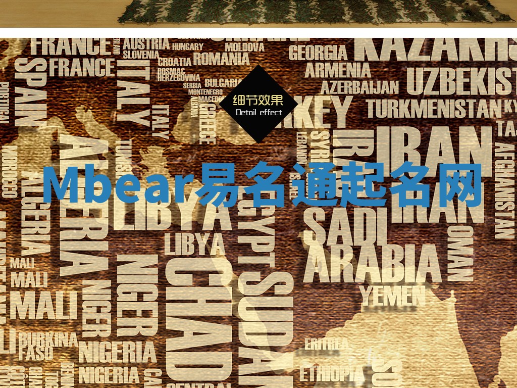 Mbear易名通起名网