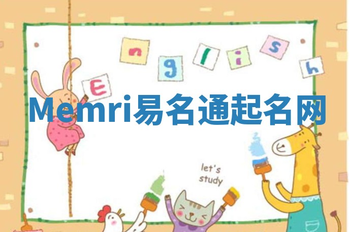 Memri易名通起名网