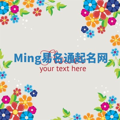 Ming易名通起名网